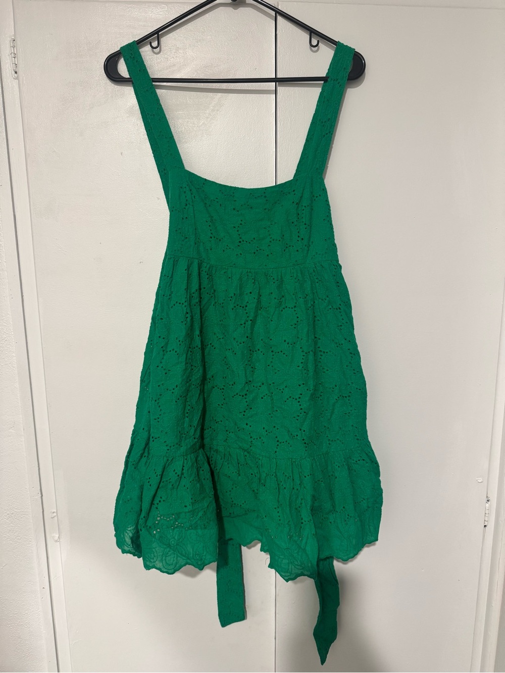 Altar'd State Emerald Green Eyelet Sundress